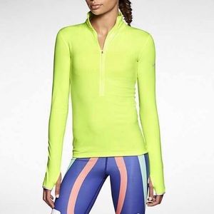 Nike pro dri-fit half zip long sleeve